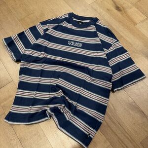 Vans over sized striped shirt L